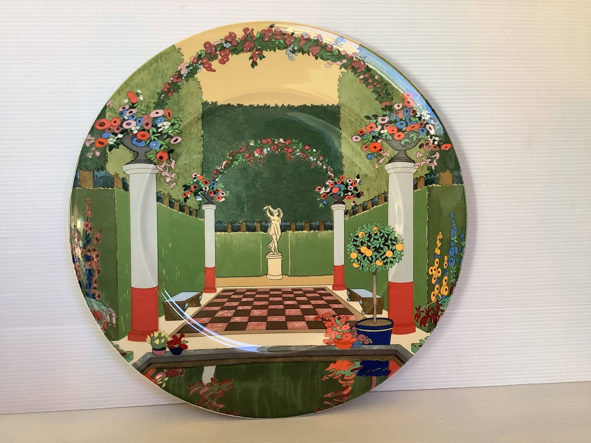Numbered plate R Charmaison Villeroy and Boch