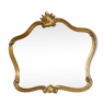 Miroir en bois doré style Louis XV 79x69cm
