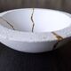 Kintsugi-inspired concrete cup