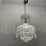 Murano Glass Crystal Light Pendant 1950’s