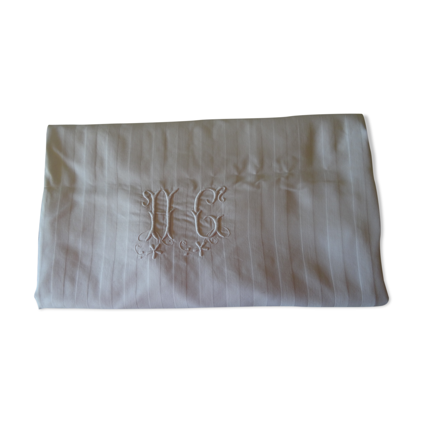 Envelope of quilt vintage monogrammed HC