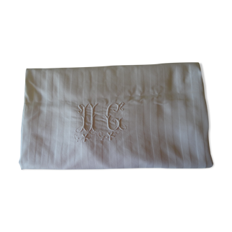 Envelope of quilt vintage monogrammed HC