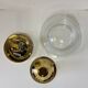 Hoffmeister bubble glass gold ceiling or wall lamp
