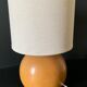 Light wood ball lamp foot