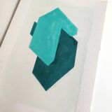 Abstract painting geometric constructivism