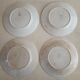 Lot plat creux et 4 assiettes Saint Amand vers 1900