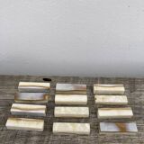 12 marble knife holders