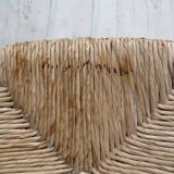 Ancient straw bench