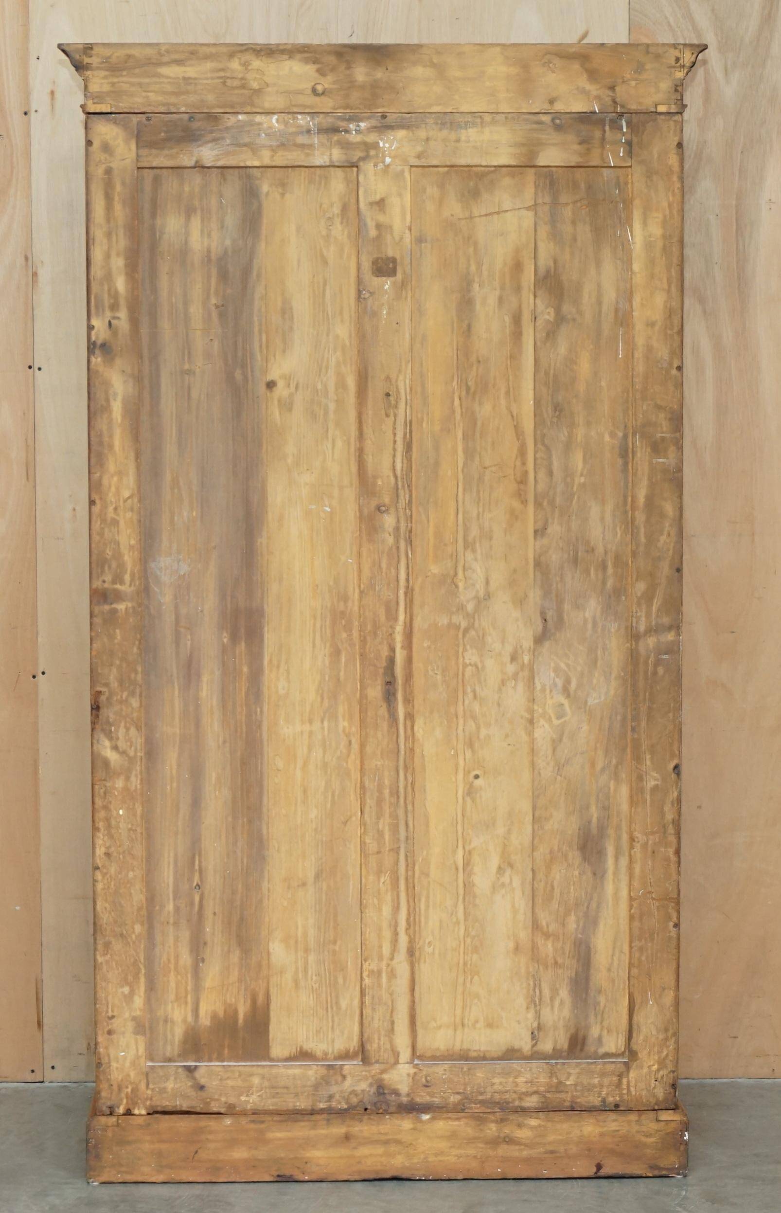 Compactum wardrobe Liberty tiger oak Art Deco style
