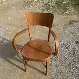 Fauteuil en bois Baumann