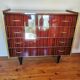 Large vintage chest of drawers 4 drawers restyled