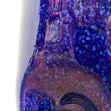 Organic ceramic vase from the mid-century by BKW Böttger Keramik Wandsbek, Hamburg, Germany, 1960s.