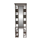 Art deco coat rack, wrought iron coat rack, cloakroom