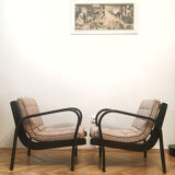 Armchairs by Karel Kozelka and Antonin Kropacek, 1940s (pair)