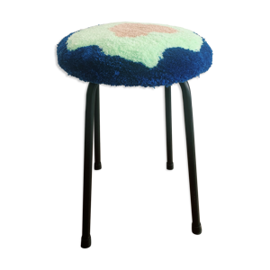 Tabouret tufté