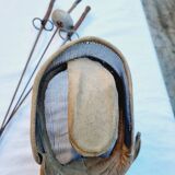 Vintage French Fencing Mask and 3 Swords (Sabre, Sabre or Foil) by L. Carré París