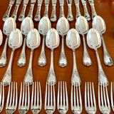 Christofle Marly 49-piece cutlery set in superb condition