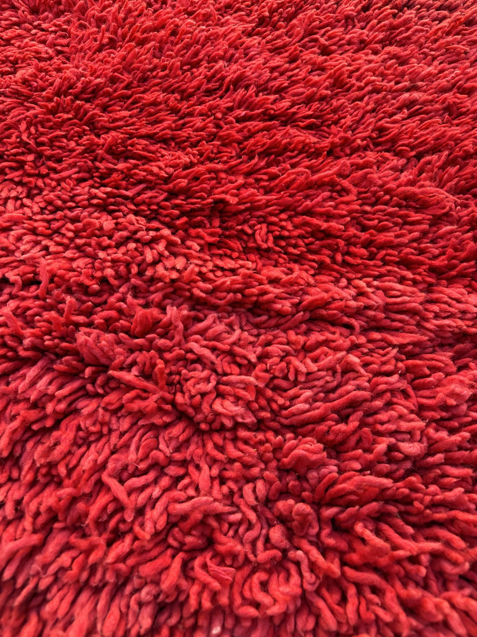 Tapis Marocain Beni M'Guild rouge - 94 x 254 cm