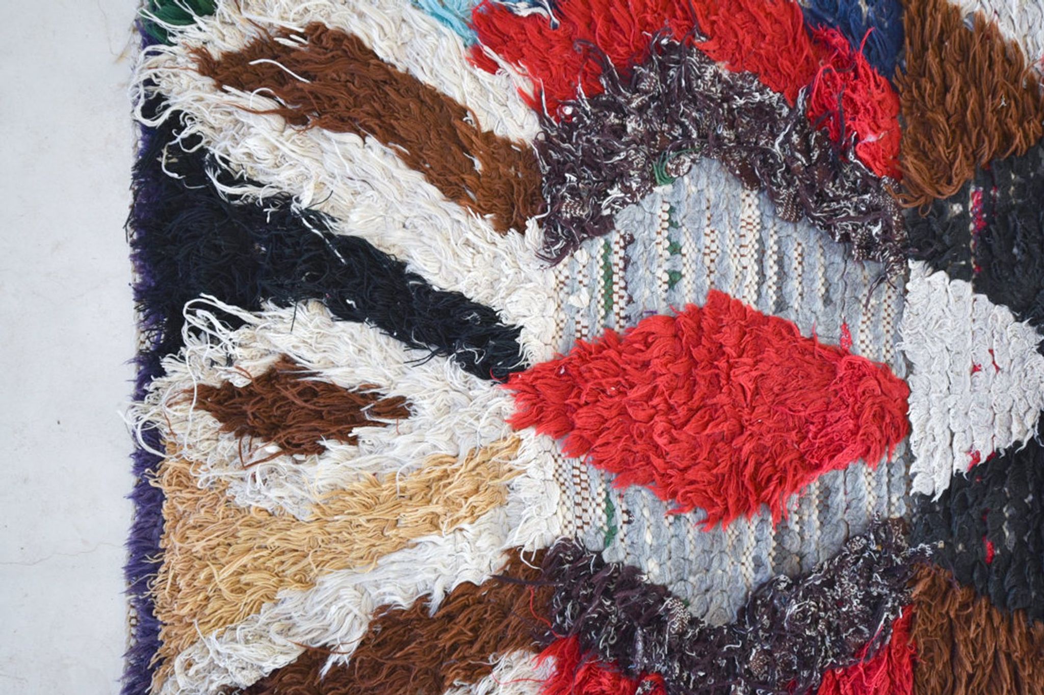 Tapis boucherouite 85x204cm