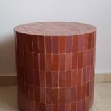 Collone Modern Zellige Side Table