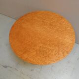 Mid Century maple round coffee table 1960's