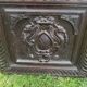 Carved wooden door