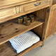 Antique buffet in solid pitch pine