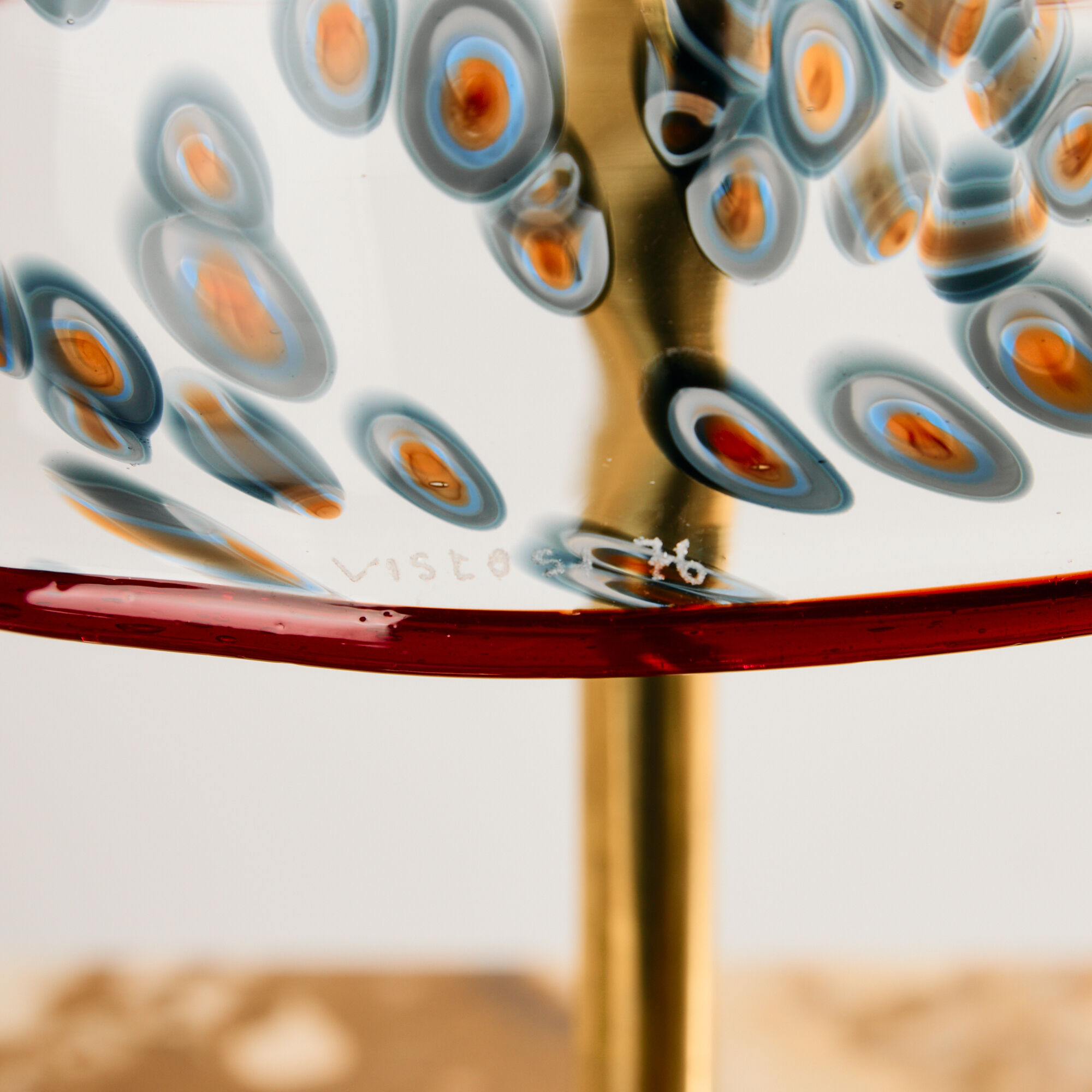 Lampe de table Neverrino par Gae Aulenti pour Vistosi
