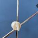 Mid-century red desk lamp