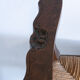 Banc en paille