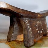 Old African stool, 20X53 cm
