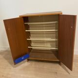 Vintage shoe cabinet