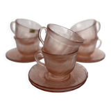 Rosaline coffee service, Arcoroc