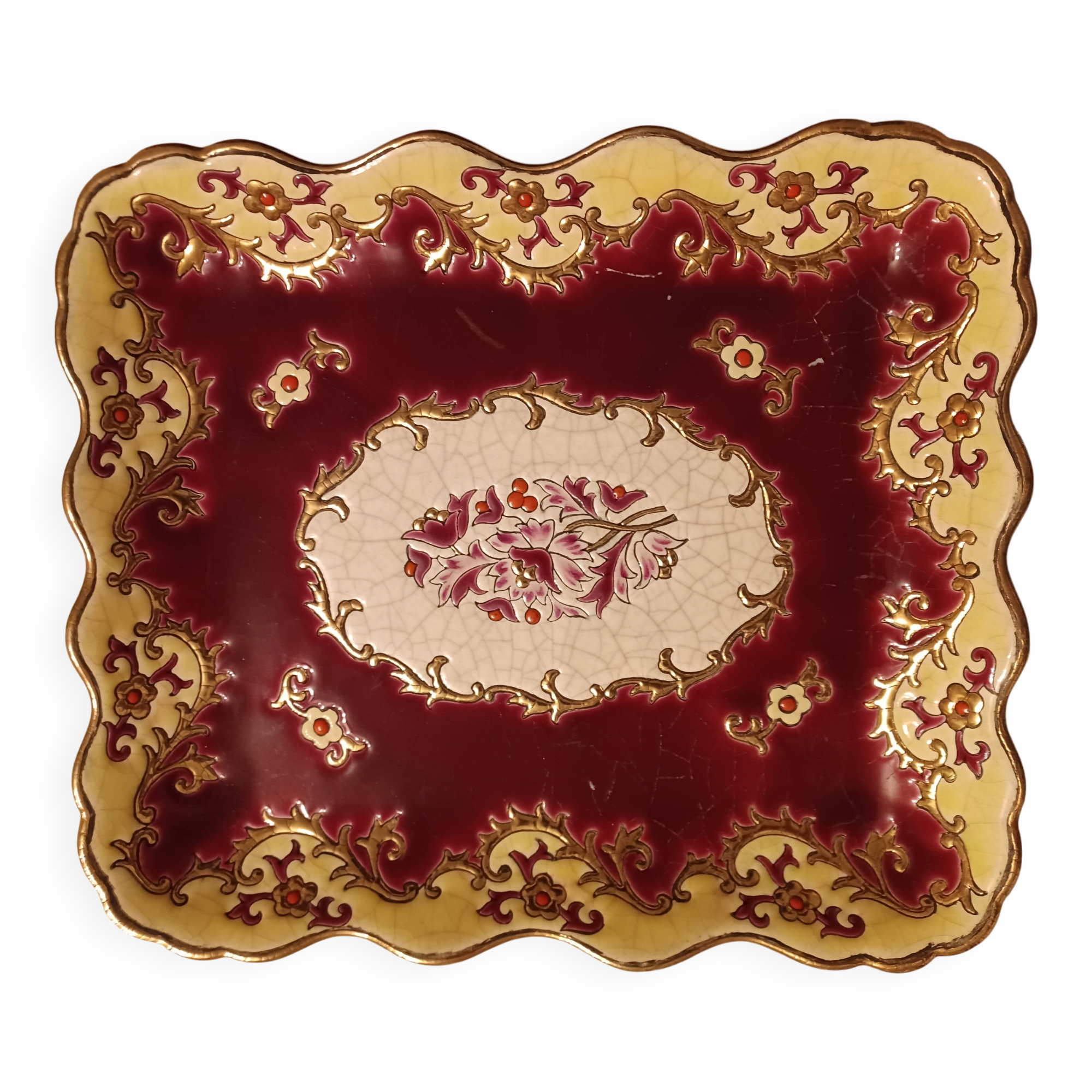 Longwy enamel dish