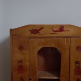 Vintage wooden children's room cabinet