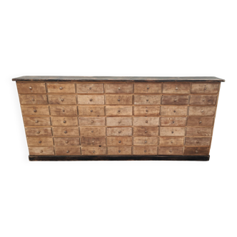 Drawer cabinet for trades, haberdashery cabinet