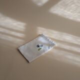 Ensemble de 8 serviettes brodées