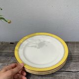 3 Biarritz Basque yellow plates