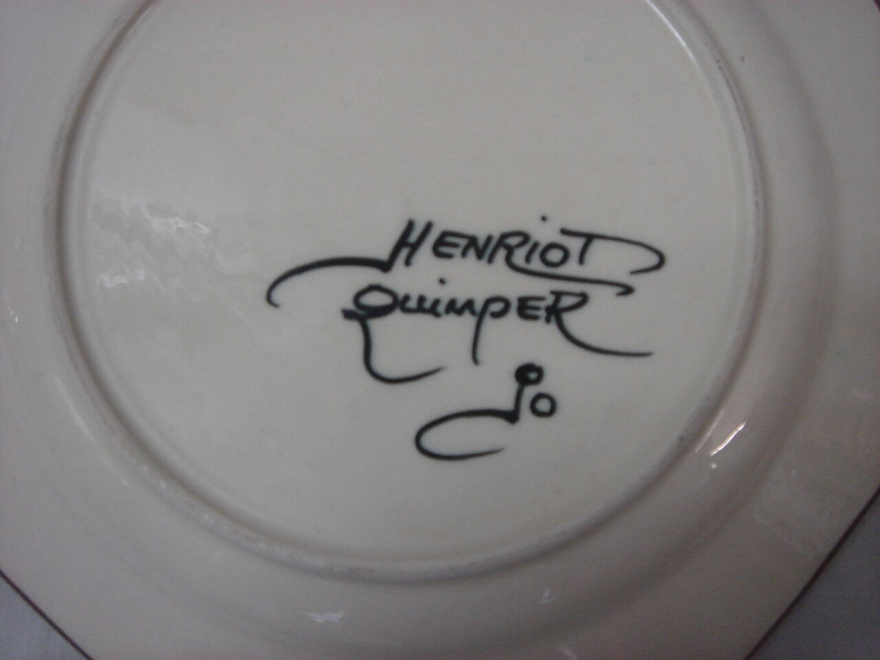 12 plates Henriot Quimper 1930