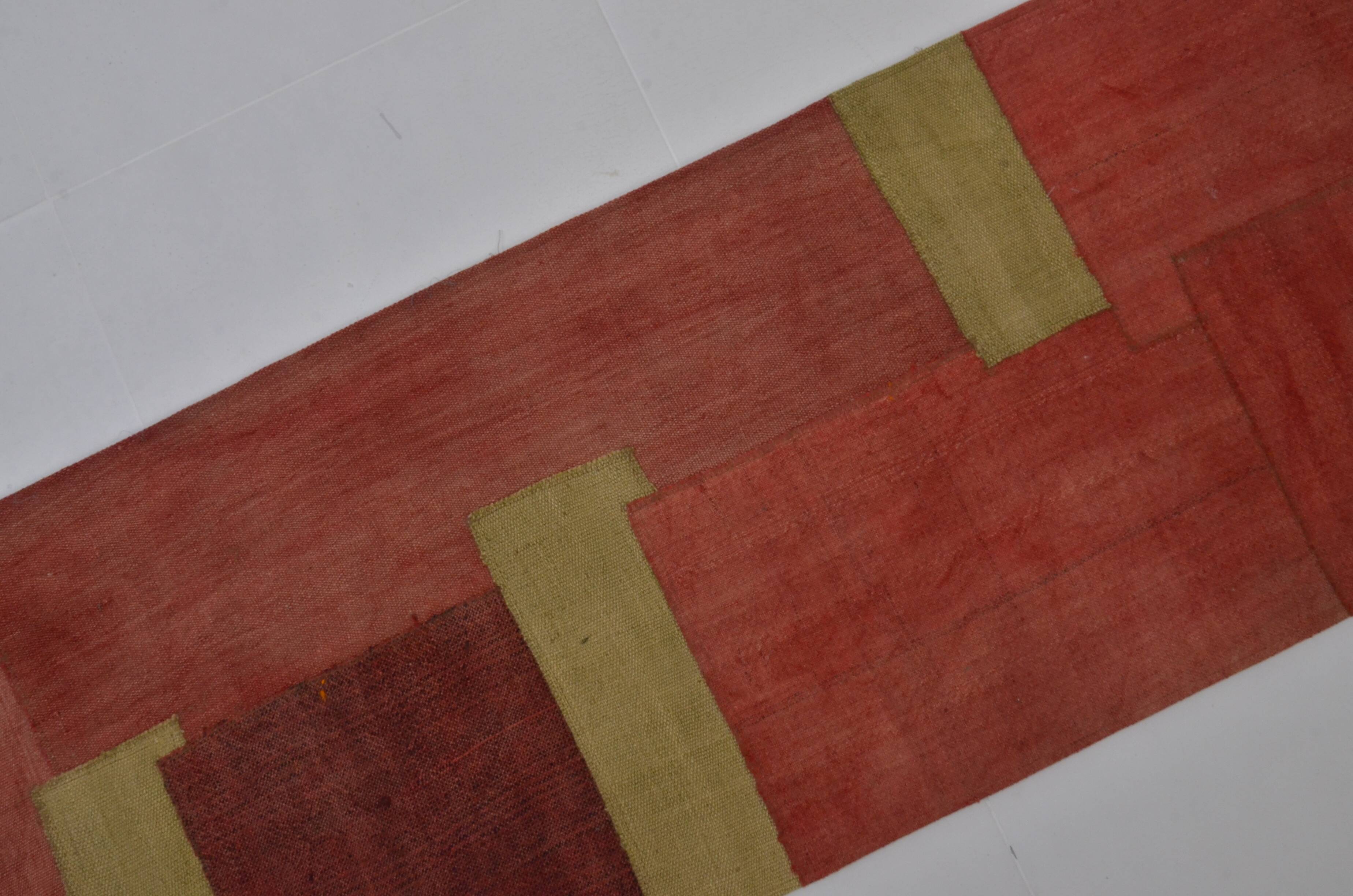 Oushak Turkish  Anatolian Kilim Runner sku3943