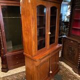 Sideboard library showcase two mahogany bodies late nineteenth style Louis-Philippe