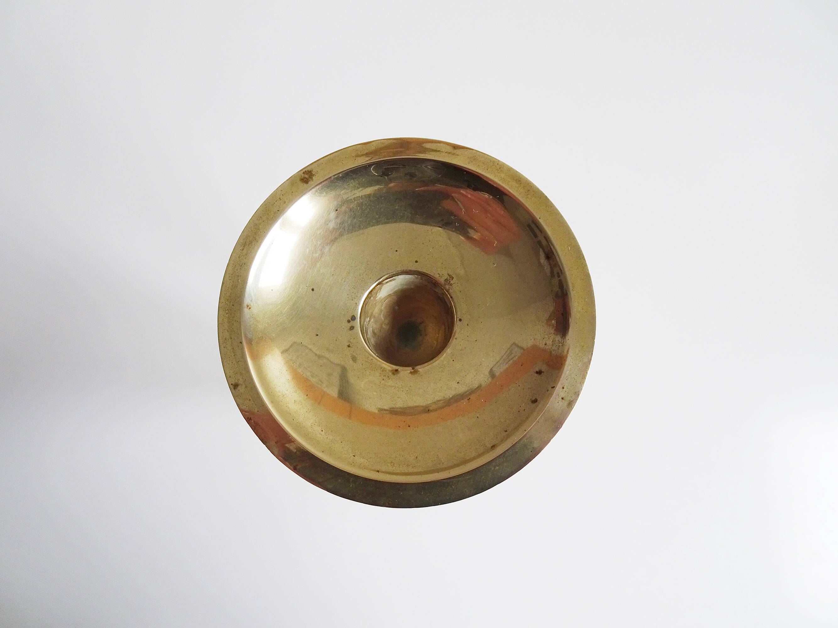 Brass candle holder