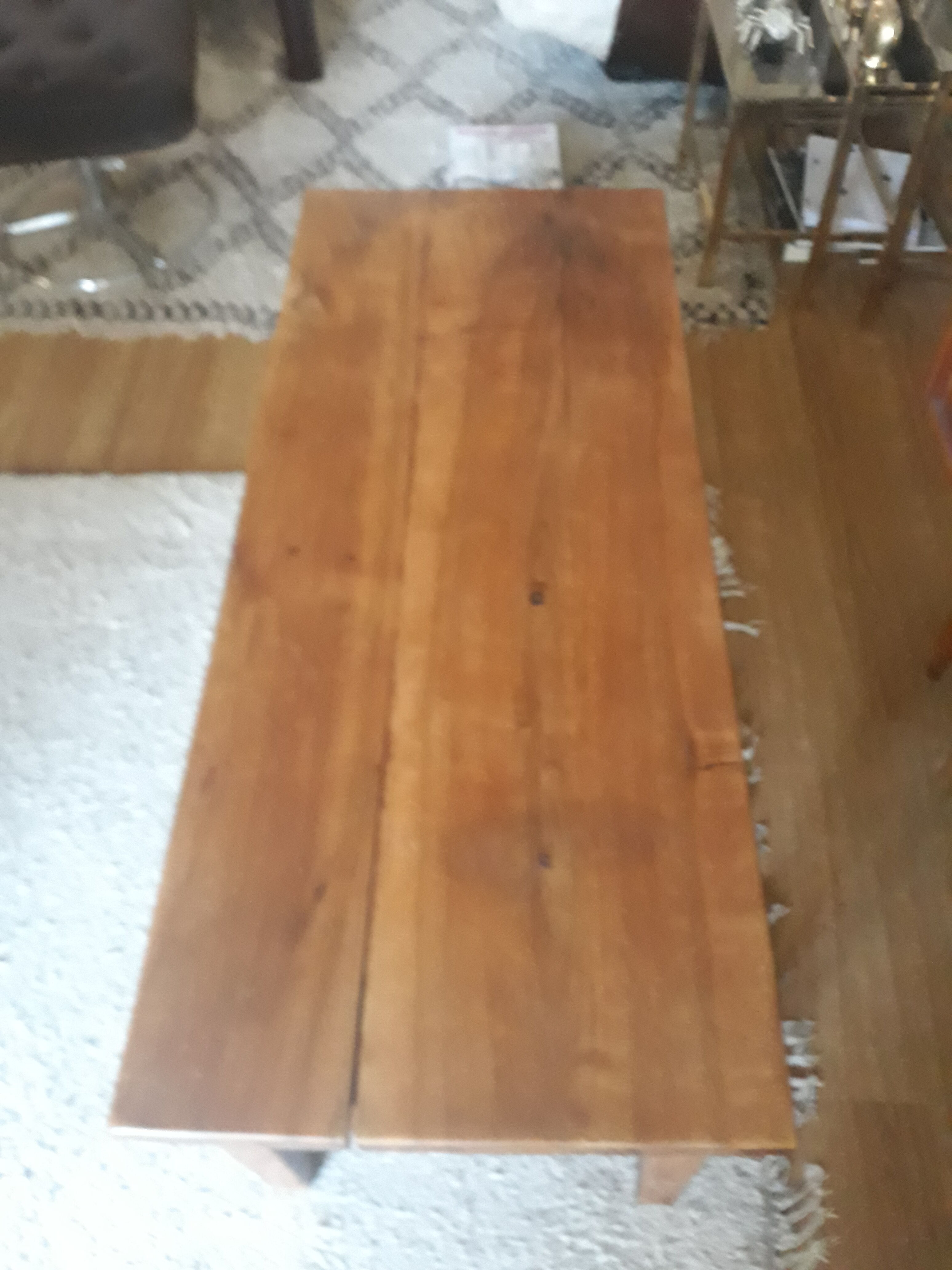 Oak farm table