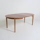 Scandinavian extendable teak dining table, 1960s