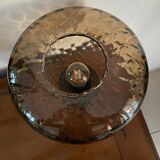 Amber globe laying lamp