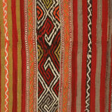 Anatolian handmade kilim rug 200 cm x 136 cm