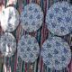 6 plates flat flowers vintage by Grindley