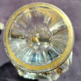 19th century orientalist crystal bottle