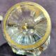 19th century orientalist crystal bottle