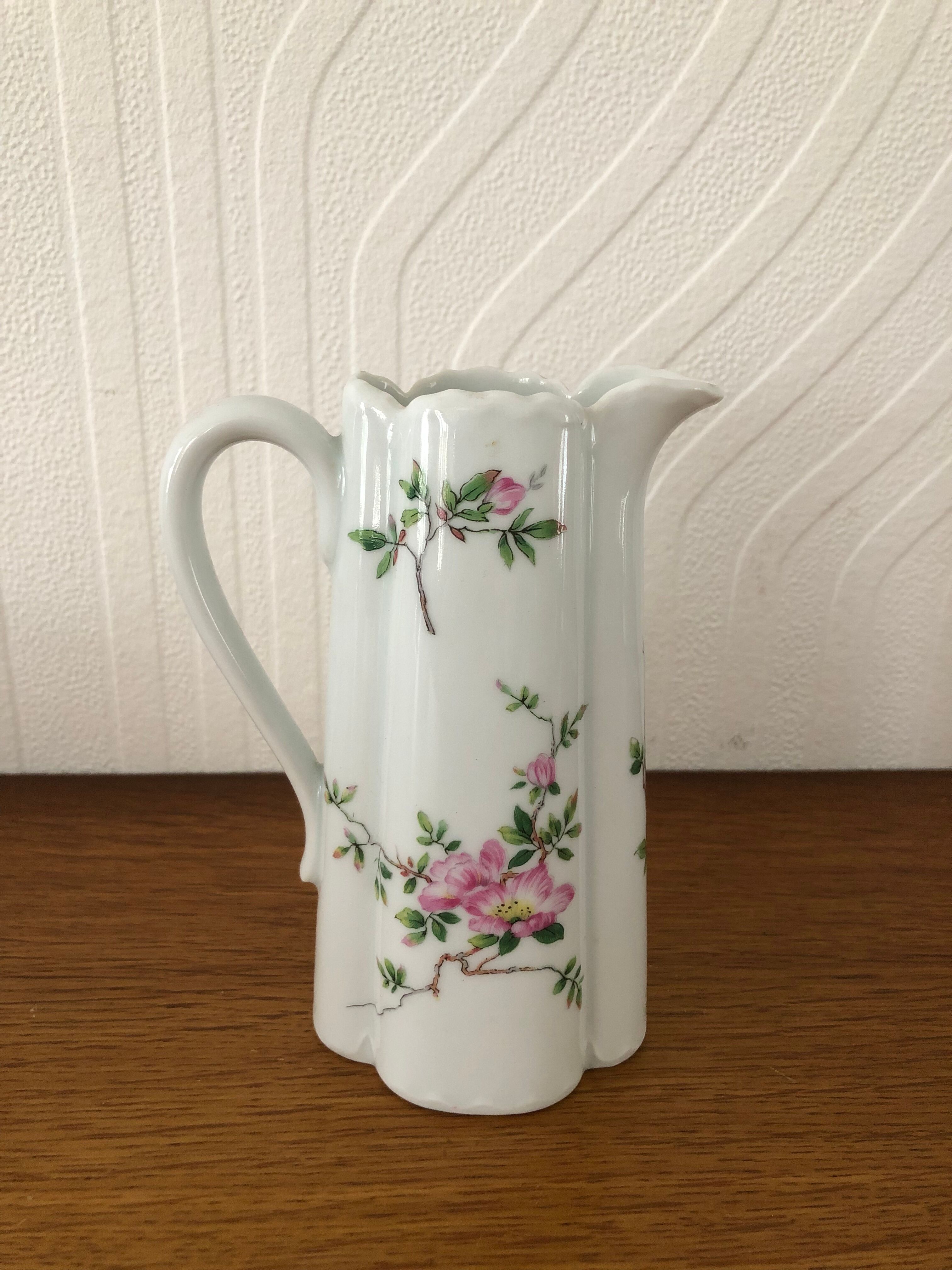 Limoges porcelain milk jug